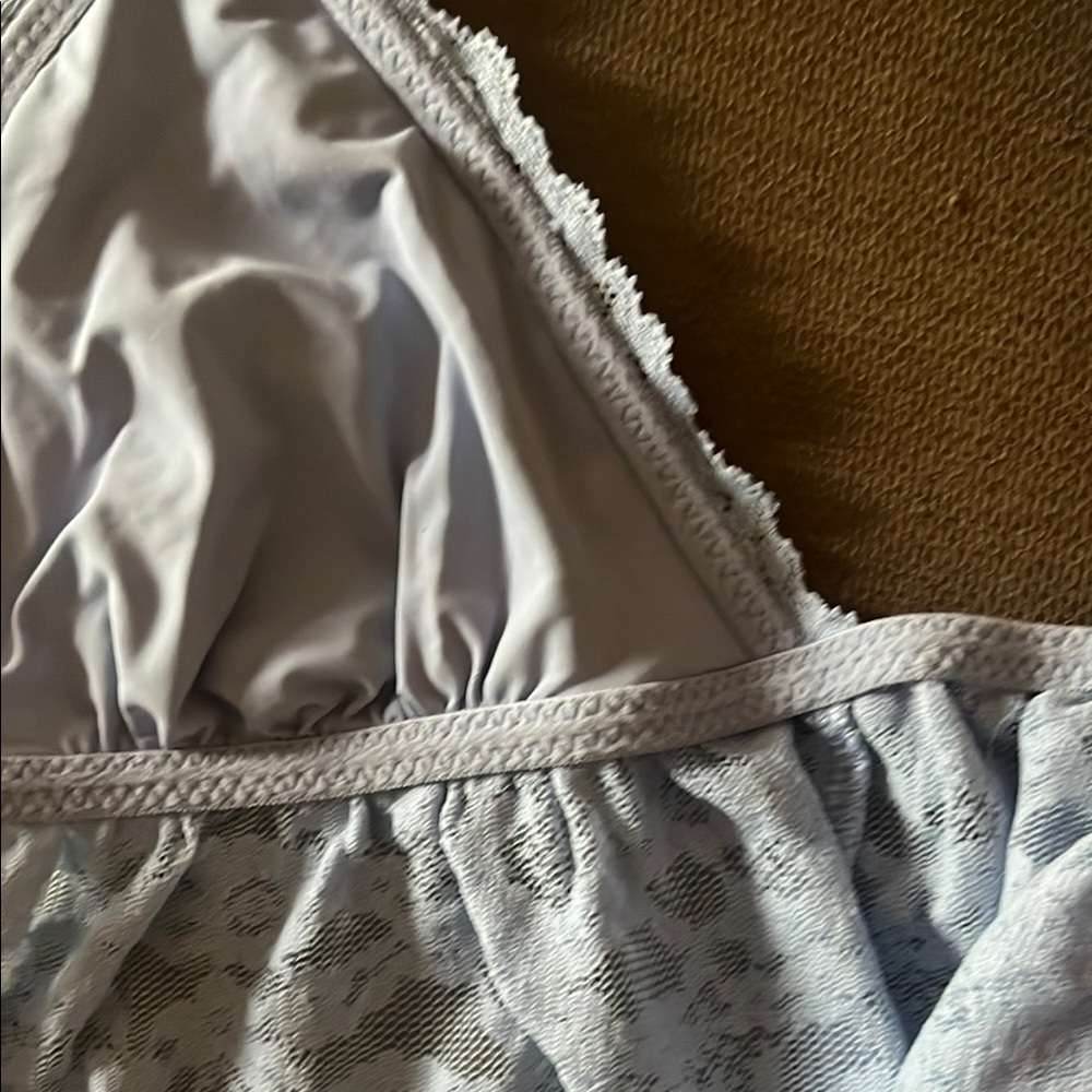 Aerie show off vintage lace tie front bra top - Picture 5 of 12